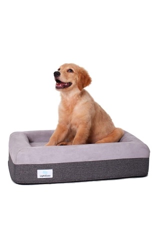 LightEase Memory Foam Orthopedic Pet Bed, Small 26" x 19" x 6" - NEW - Lot 678