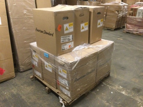 Lot of (9) American Standard Toilet Tanks. Tanks Only - Lot 1058