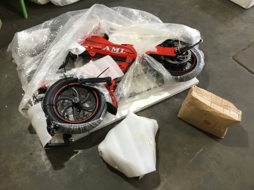 Mini Folding Electric Bike - Appears New, Untested - Lot 96