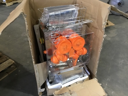 Vevor Electric Commercial Orange Juicer Machine - E-Comm Return, Unknown Condition - Lot 133