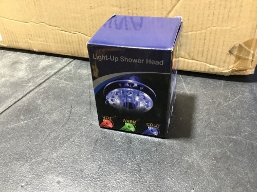 Lot of (45) LED Light Up Shower Heads - Appear New - Lot 315
