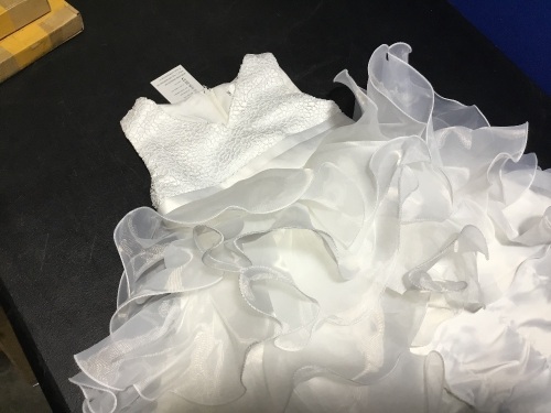 Little Girls Formal Pageant Dress - Appears New  - Lot 325