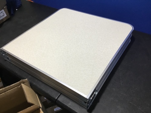 TOOCA Aluminum Folding Table - Appears New  - Lot 817