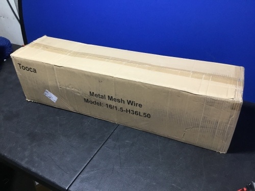 TOOCA Metal Mesh Wire - Appears New  - Lot 839