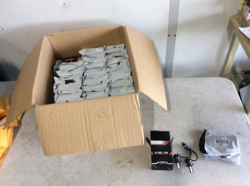 Lot of (58) Kingsofe LED Headlights - New - Lot 295