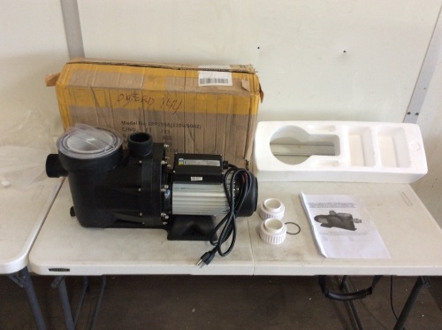 VEVOR 2.5HP In Ground Swimming Pool Pump Motor Above Ground Self-Priming - E-Comm Return  - Lot 548