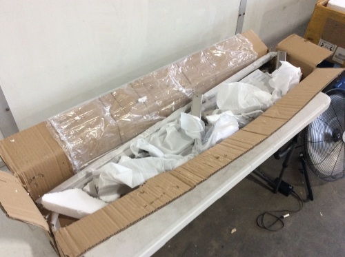 125lb Electric Stainless Steel Rotisserie System - Unknown Condition   - Lot 436