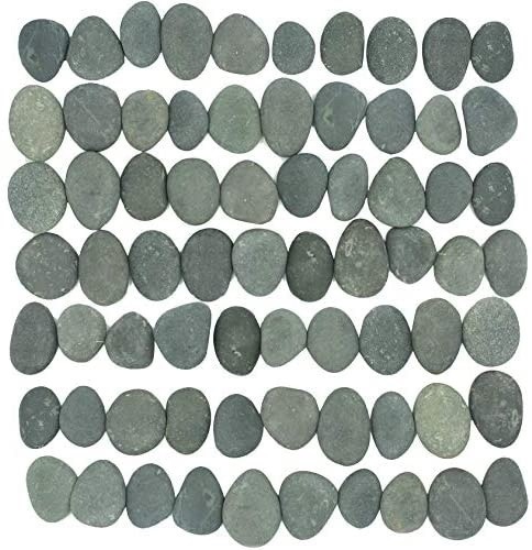 70 Extremely Smooth River Rock Stones For Rock Painting, 2" - 3.5" Each - New  - Lot 1190