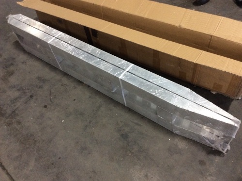 Pair of Aluminum Ramps 94" x 15" - Appear New  - Lot 83