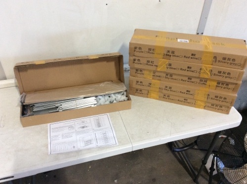 Lot of (6) 7 Tier Storage Racks - Appear New  - Lot 507