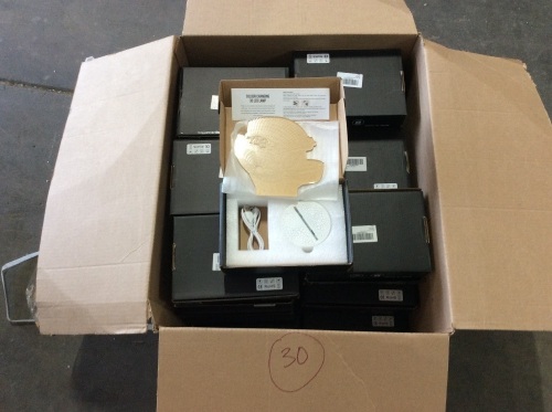 Lot of (30) Baltimore Ravens 3D Illusion LED Lamps - Appear New - Lot 1062
