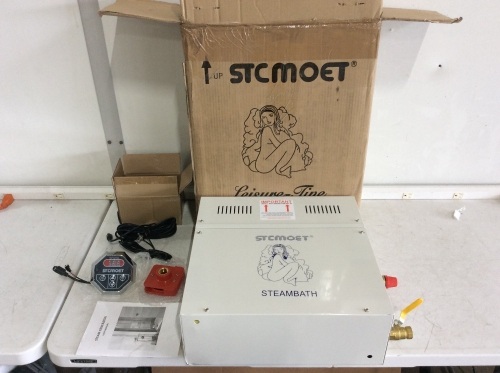 STCMOET ST-90 Sauna Machine Steam Generator - Unknown Condition  - Lot 1042