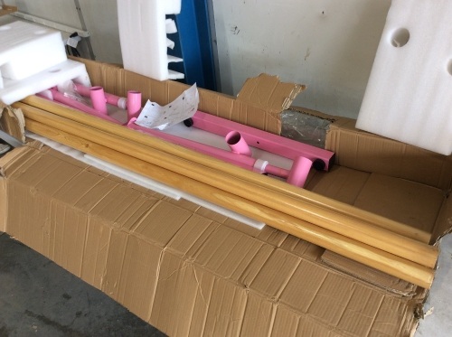 Vevor Freestanding Double Ballet Bar - E-Comm Return, Unknown Condition  - Lot 565