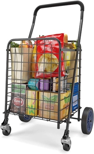 STORAGEGEAR Foldable Utility Cart with Dual Swivel Wheels - New  - Lot 904