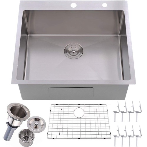 Valisy Stainless Steel Satin Finish Kitchen Sink - Appears New - Lot 919