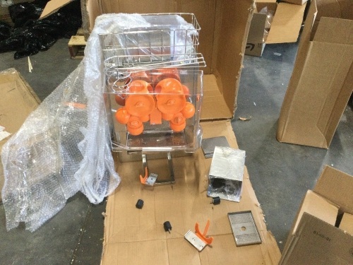 Electric Commercial Orange Juice Maker Machine. Untested E-Commerce Return - Lot 264
