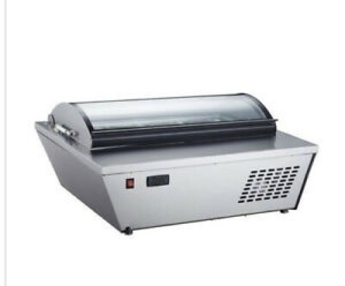 4 Pan Gelato Ice Cream Freezer Display Showcase Counter Top Server RTD-67L. Appears New with Cosmetic Damage. Untested - Lot 75