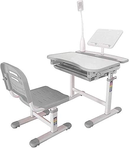 Healthy Ergo Children's Desk and Chair with Light and Book Holder. Appears New - Lot 111