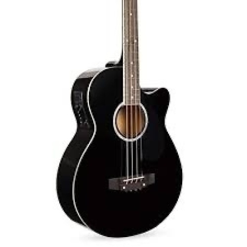 Acoustic Electric Bass Guitar w/ Equalizer, Truss Rod - Lot 3074