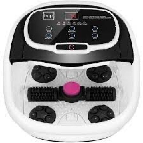 Automatic Heated Shiatsu Massage Foot Bath Spa w/ Pumice Stone - Lot 3134