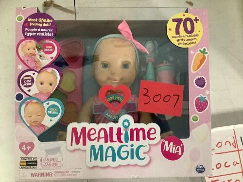 Mealtime Magic Baby Doll - Lot 3007