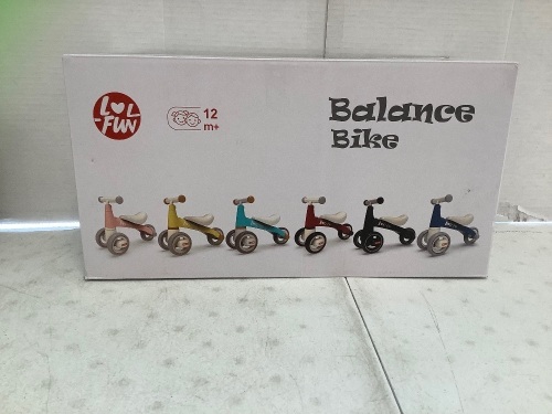 Balance Bike, Appears New - Lot 506