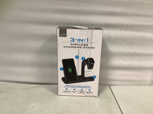 iLive, 3-in-1 Wireless Charging Stand, Untested, Appears New - Lot 207