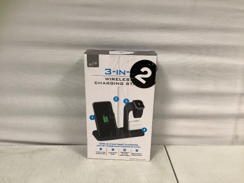iLive, 3-in-1 Wireless Charging Stand, Untested, Appears New - Lot 513