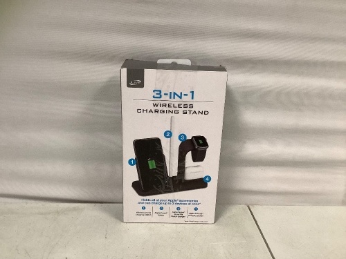 iLive, 3-in-1 Wireless Charging Stand, Untested, Appears New - Lot 243