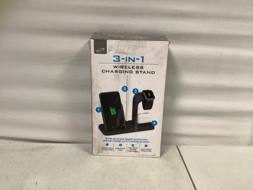 iLive, 3-in-1 Wireless Charging Stand, Untested, Appears New - Lot 249
