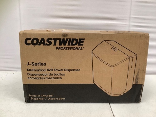 Coastwide Professional, J-Series, Mechanical Roll Towel Dispenser, Untested, New - Lot 352