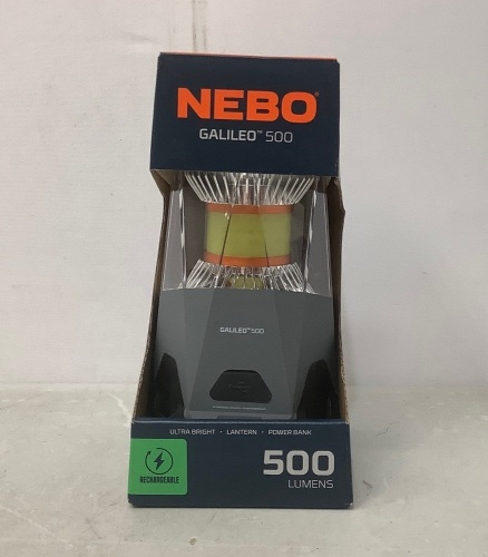 Nebo Galileo 500 Lantern, Powers Up, E-Comm Return - Lot 474