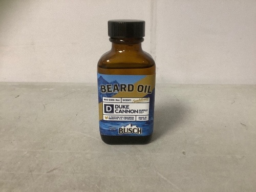 Duke Cannon Busch Beard Oil, Appears New, Retail 30.00 - Lot 108