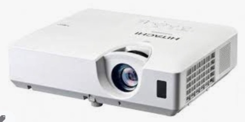 Hitachi CP-WX3042WN Projector w/ Ceiling Mount, Works, Used, Retail 549.00 - Lot 75
