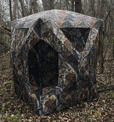JM Rusk Two to Three Person Hunting Blind, E-Comm Return - Lot 276