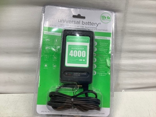 Universal Battery, Untested, E-Comm Return - Lot 376
