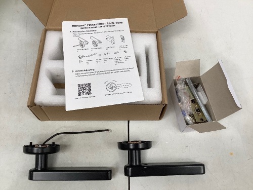 Fingerprint Lock, E-Comm Return - Lot 258