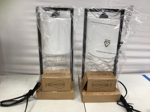 Set of 2 Dimmable Desk Lamps, Untested, Appears new - Lot 294