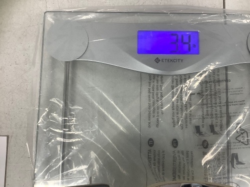 Etekcity Scale, Powers Up, Appears New - Lot 204