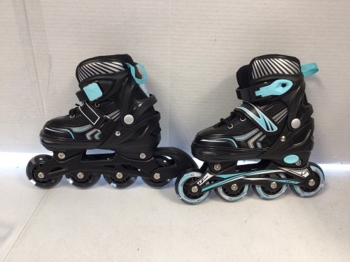 Flong Fleng, Kids Inline Skates, Size Sm 31-34, Appears New - Lot 594