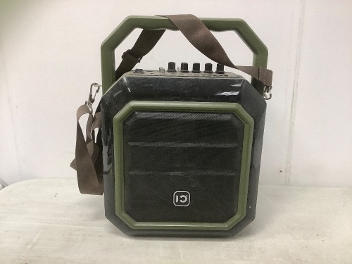 Wireless Voice Amplifier, Bluetooth Speaker, Powers Up, E-Comm Return - Lot 380