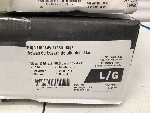 Lot of (3) Boxes of Trash Bags, E-Comm Return - Lot 415