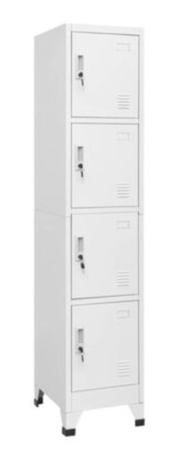 vidaXL Locker Cabinet, Has Some Damage, E-Comm Return - Lot 421