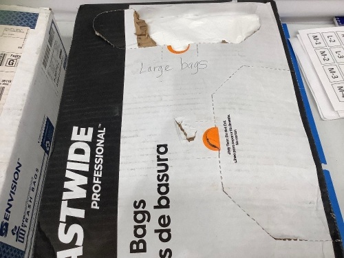 Lot of (3) Boxes of Trash Bags, E-Comm Return - Lot 457