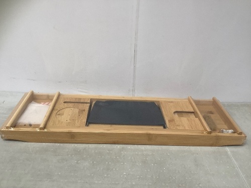Bamboo Bath Caddy Tray, Appears New - Lot 29