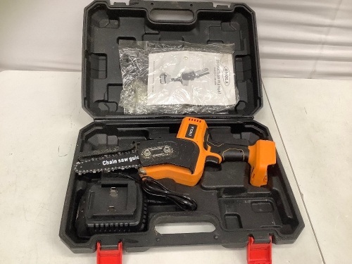 Mini Chainsaw, Untested, E-Comm Return - Lot 9