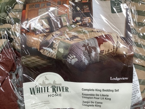 White River King Bedding Set, Appears New - Lot 79