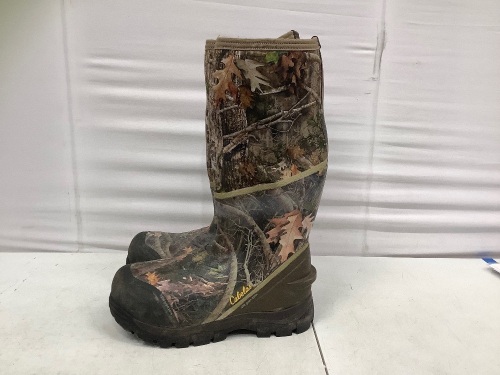 Mens Rubber Boots, 10, Ripped Top Seam, E-Comm Return - Lot 520