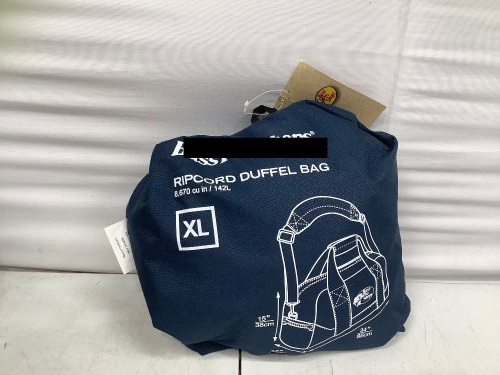 XL Ripcord Duffel Bag, E-Comm Return - Lot 524