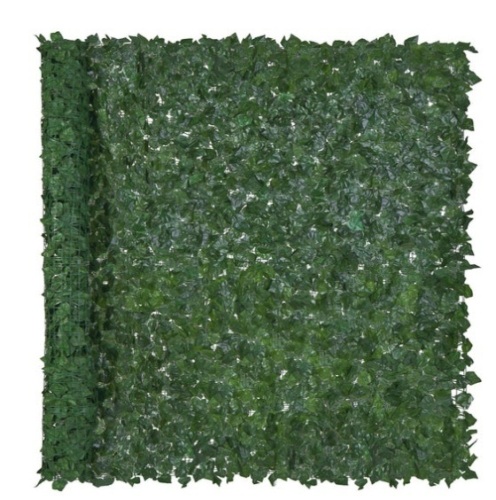 Outdoor Faux Ivy Privacy Screen Fence, 96x72in - Lot 8